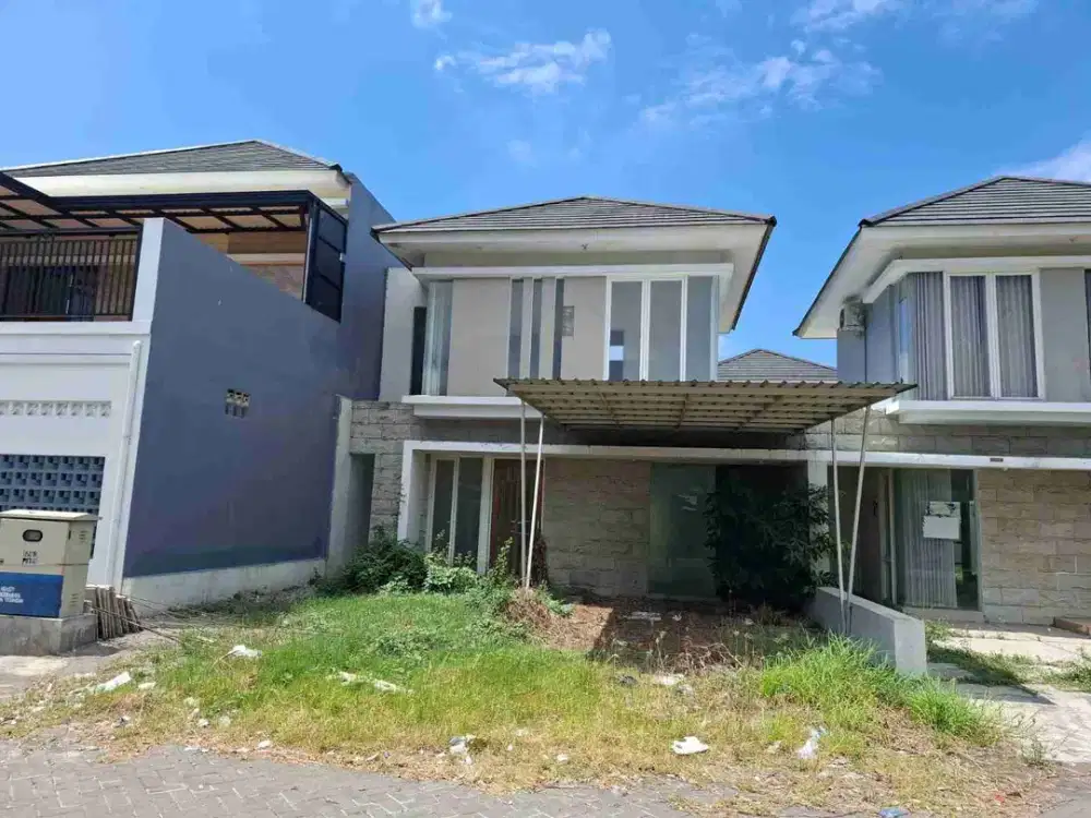 Lelang rumah perumahan mandiri residence cluster the magnolia village  krian