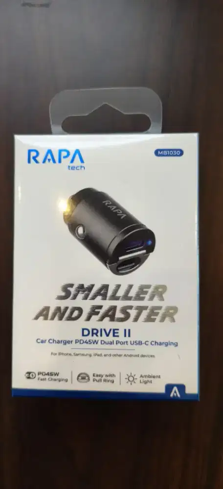 RAPAtech Car Charger DRIVE II MB1030