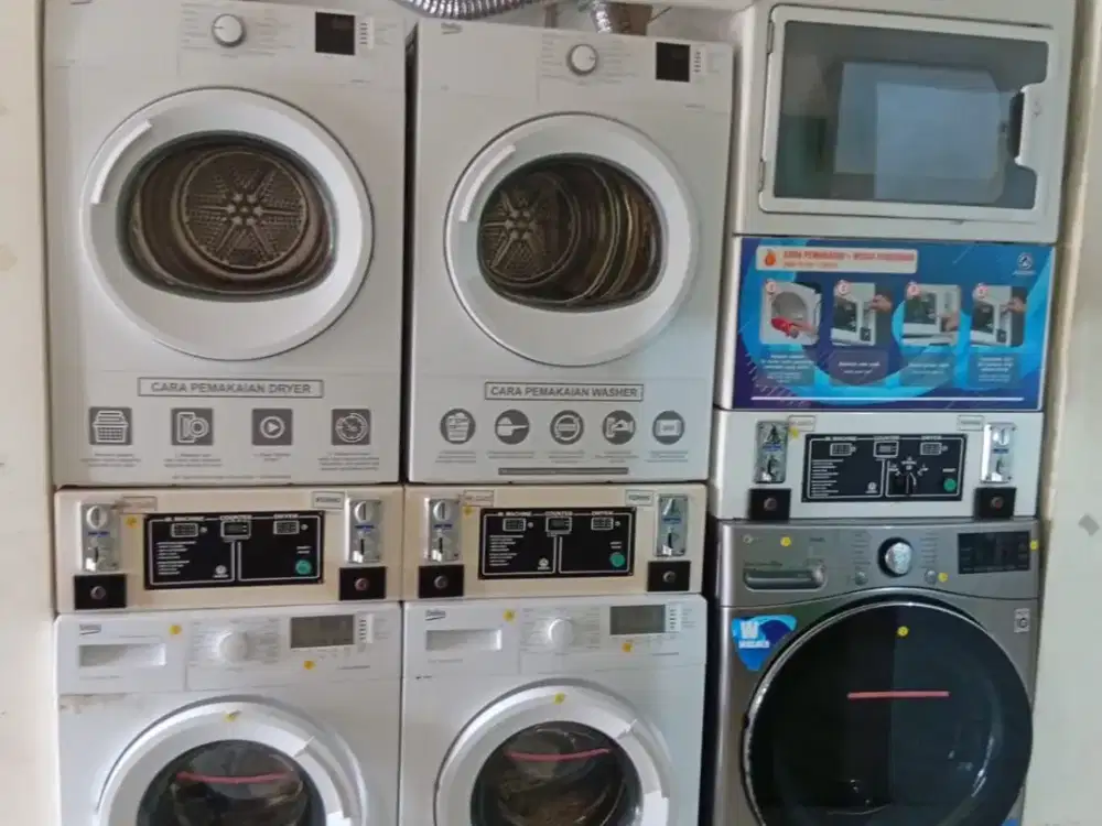 Peluang Bisnis Menjanjikan! Sewa Rumah Sekaligus Usaha Laundry Koin Siap Jalan