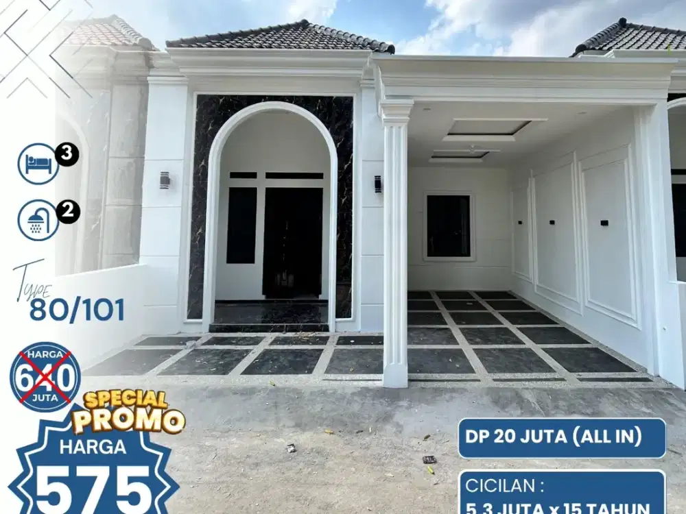 Perumahan STRATEGIS dan MEWAH NEW ARASH RESIDENCE DEKAT UNILA RAJABASA - BANDAR LAMPUNG