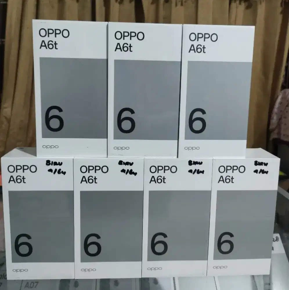 New Oppo A6t-4/64 GB Garansi Resmi 1 Tahun