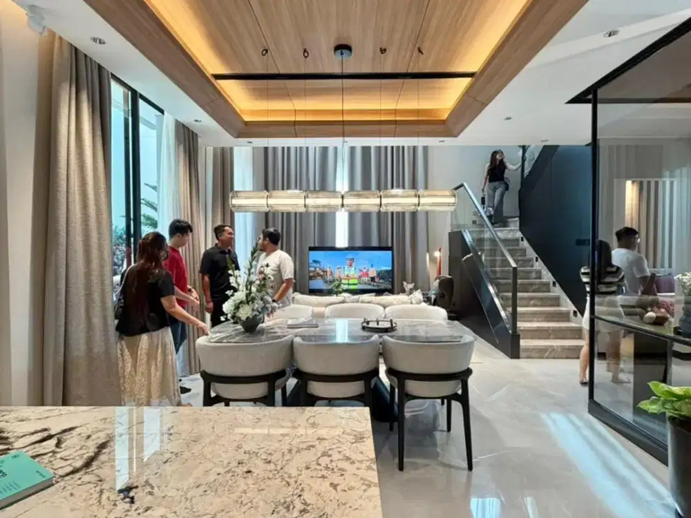 Rumah Modern 3 Lantai Finore Summarecon Serpong – Desain Premium