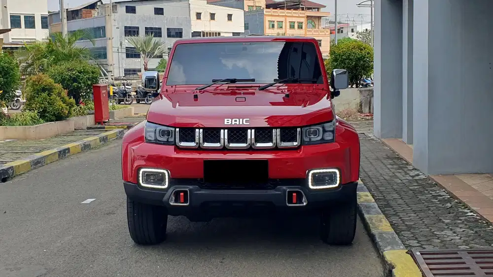 Km 3 ribuan mls baic bj40 plus turbo 4x4 awd 2024 pakai 2025 merah