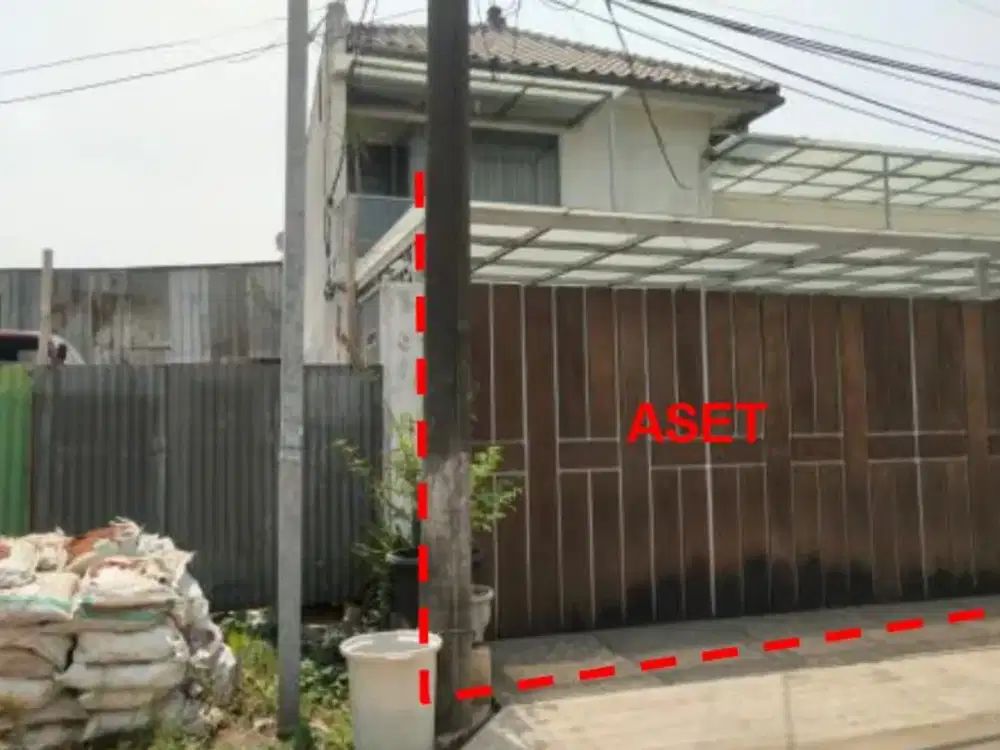 Di Jual Lelang Rumah 2 Lantai di Perumahan Kavling Dki, Jalan Kelinci Kel. Meruya Utara, Kec. Kembangan, Kota Administrasi (Dh. Kotamadya) Jakarta Bar