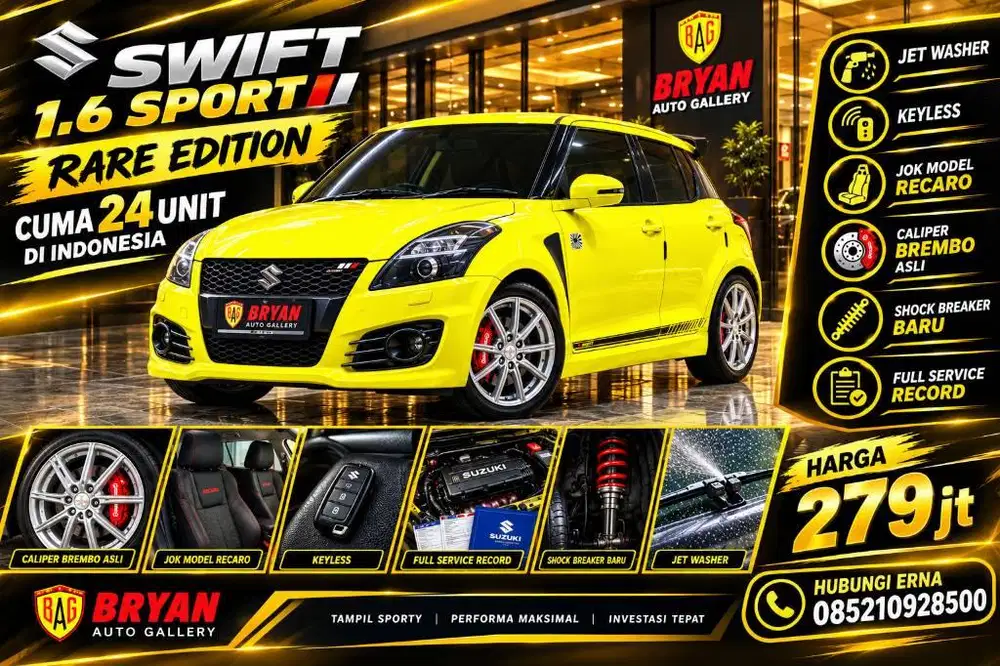 SUZUKI SWIFT 1.6 SPORT 2015 RARE ITEM KOLEKTOR