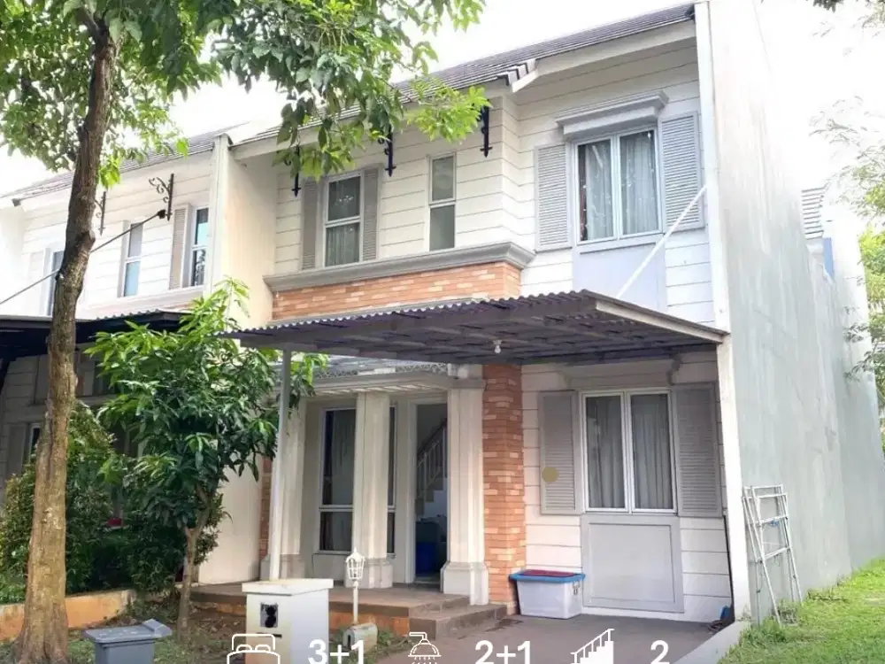 Rumah Furnished Siap Huni Kawasan Grenwich BSD City