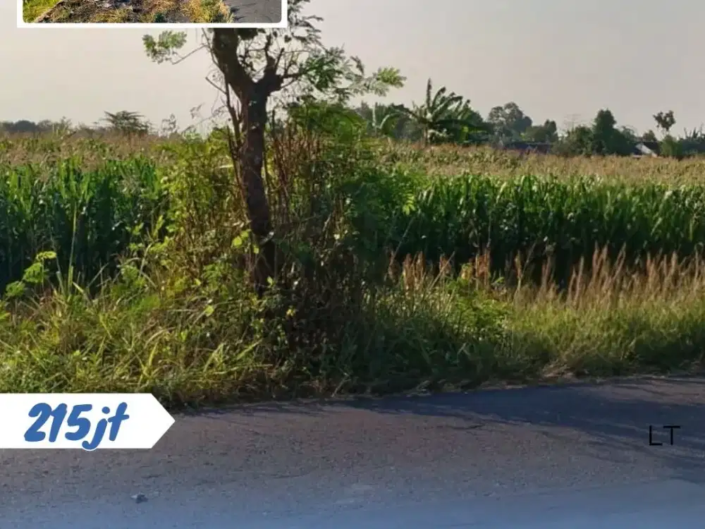 Dijual Tanah Pinggir Jalan Raya Di Kajen, Ceper, Klaten