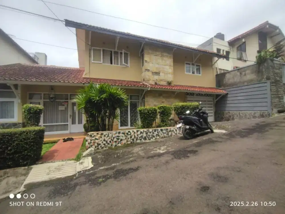 Rumah View kota Bandung Dekat Cigadung Ligar Dago