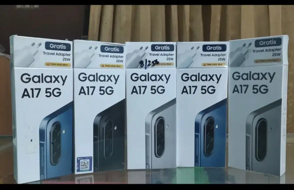 New Samsung Galaxy A17 5G Ram 8/256 GB Garansi Resmi 1 Tahun