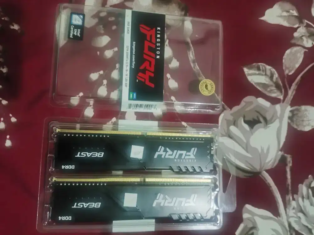 Ram Kingston fury beast ddr4 8x2 garansi seumur hidup