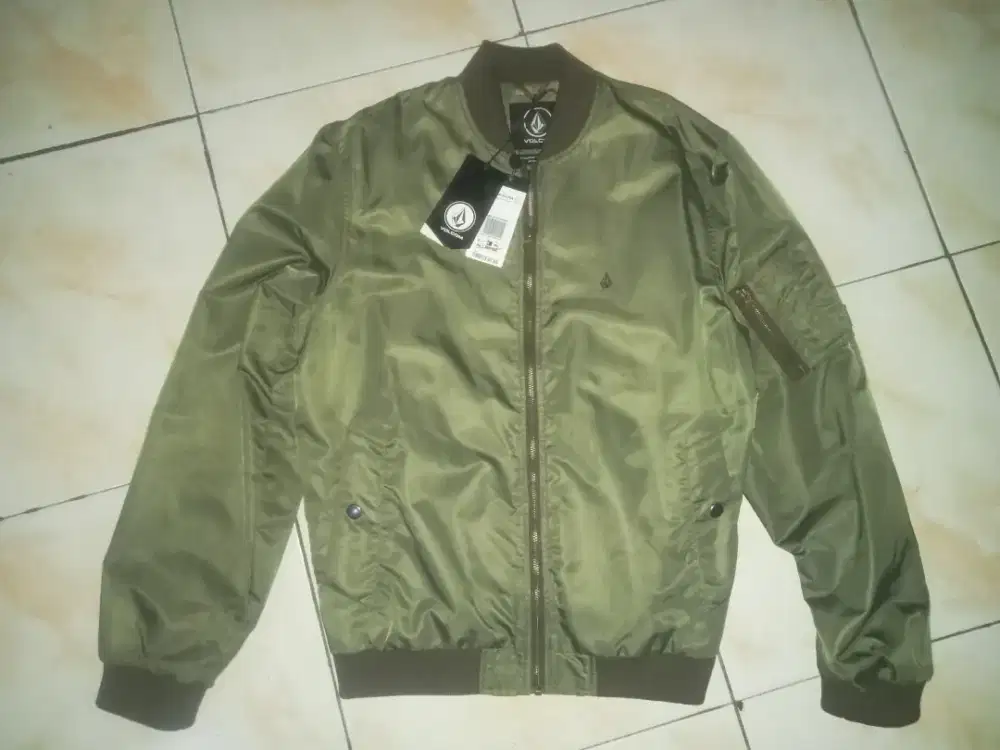 Jaket army bomber VOLCOM MJK LO-FLIGHT JACKET MIL original