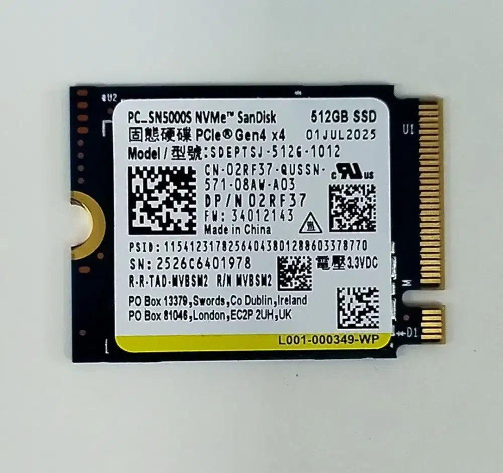 Solid State Drive