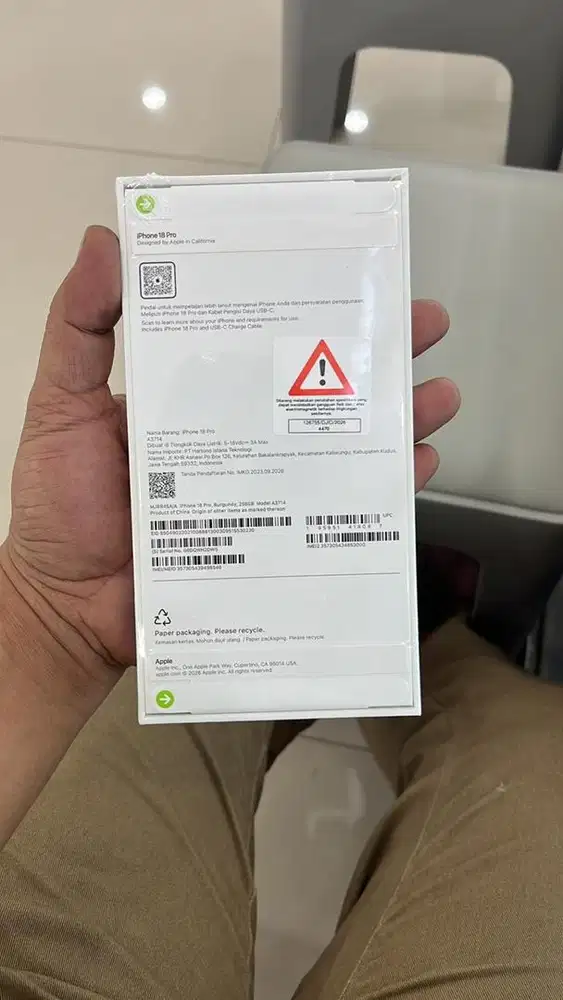 Iphone 18 pro 256 ibox