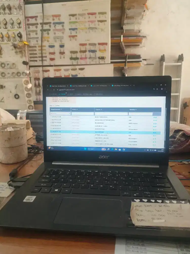 Toko gorden mencari admin toko