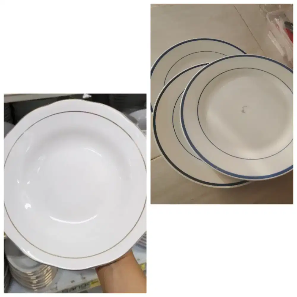 Untung Besar. Dapat 8 piring SANGO dan Porcelain