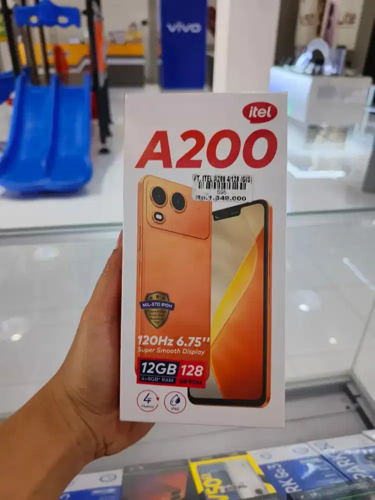 ITEL A200 4/128GB | ATLANTIS DAHSYAT