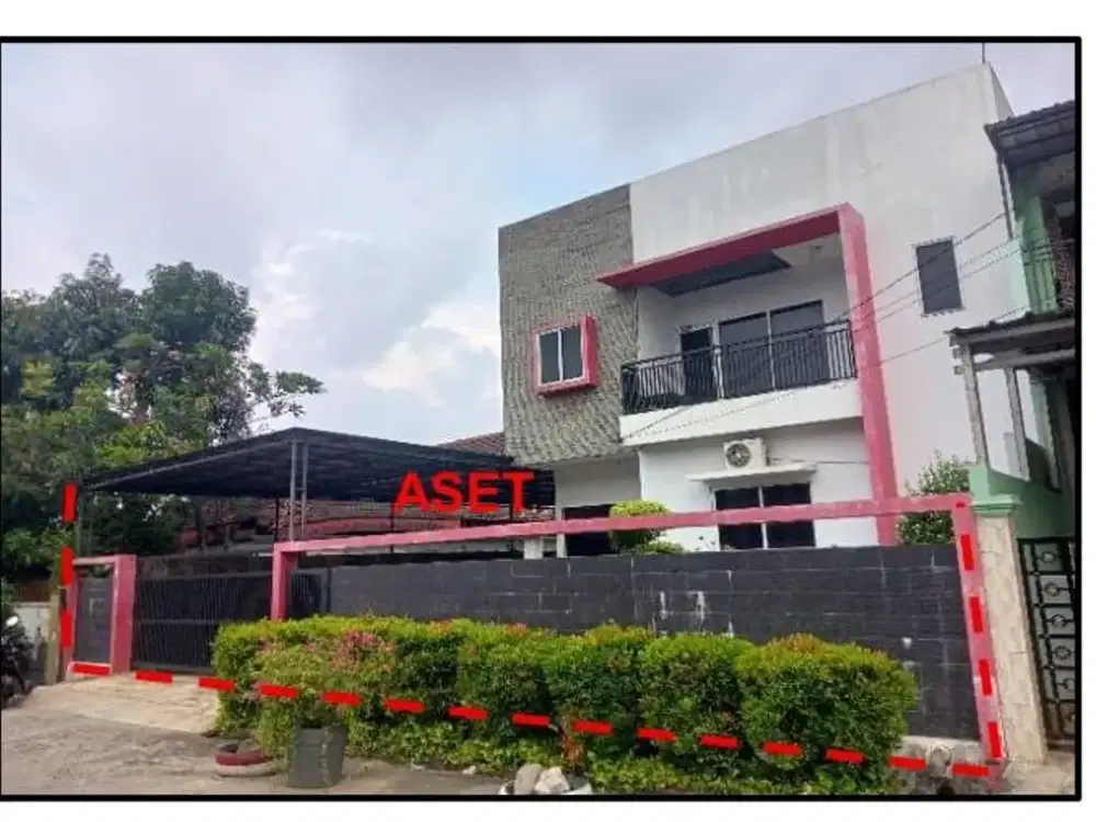 Di Jual Lelang Rumah 2 Lantai di Jalan Sungai Barito , Kelurahan Semper Barat, Kecamatan Cilincing, Kota Administrasi (Dh. Kotamadya) Jakarta Utara,