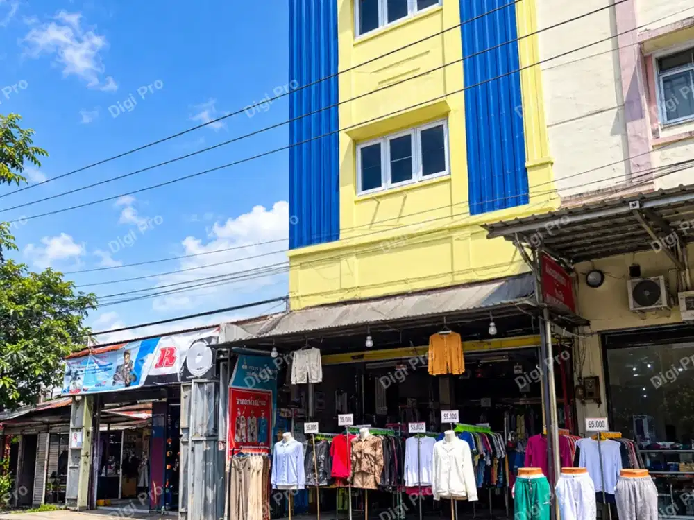 Dijual Ruko 3LT Poros Jl. Nuri Harga Dibawah Taksasi Bank. SHM