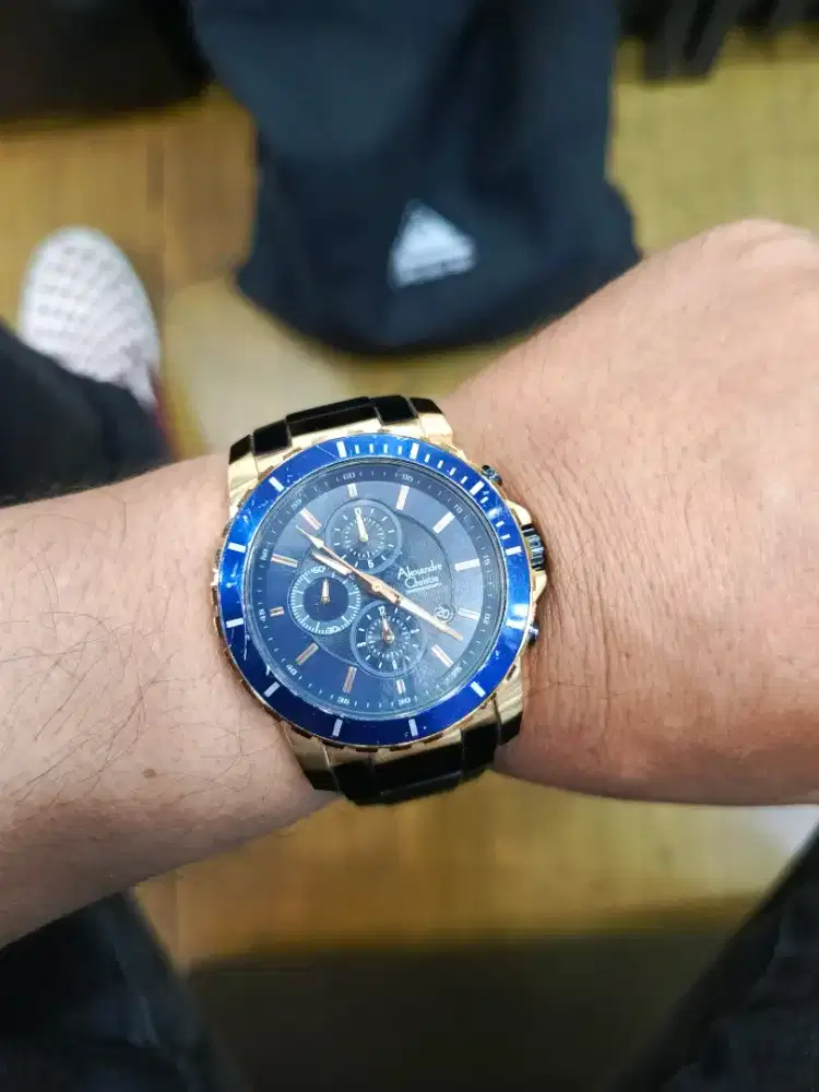jam Tangan Alexandre Christie 6141MC Chronofrapp Original