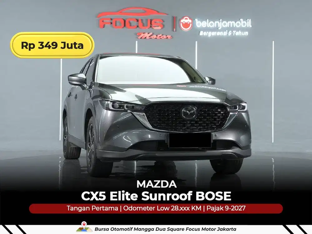 [GARANSI 5THN LOW KM] Mazda CX5 CX 5 CX-5 Elite Sunroof 2021/2022/2023