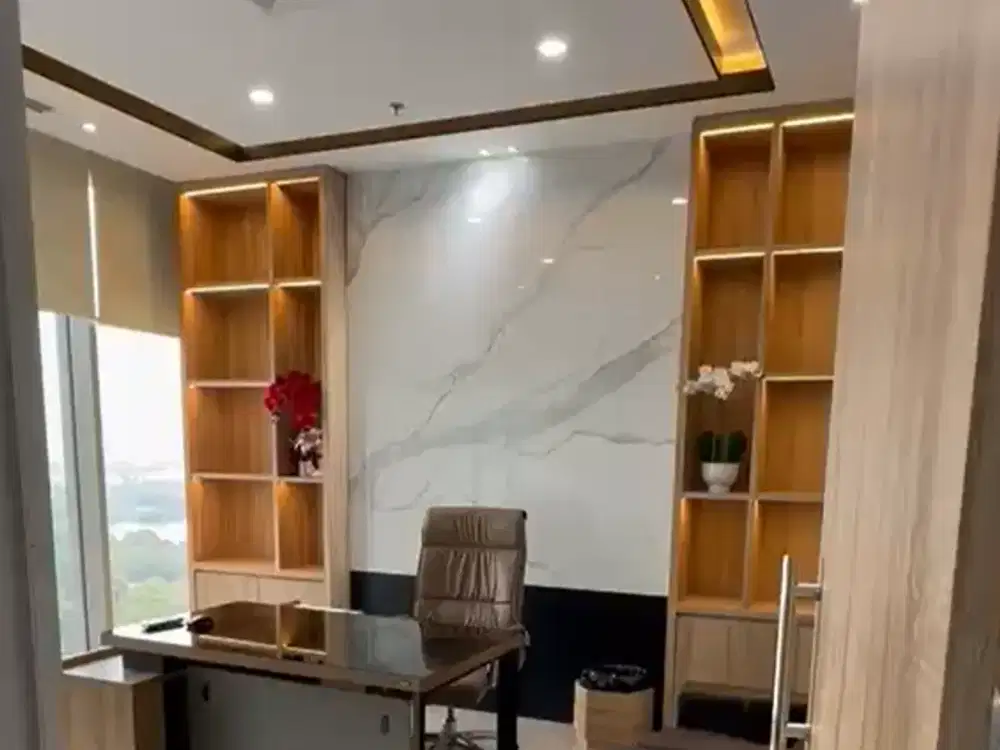 Disewakan Goldcoast Office space PIK uk 82m2 View Ocean At Jakarta Utara
