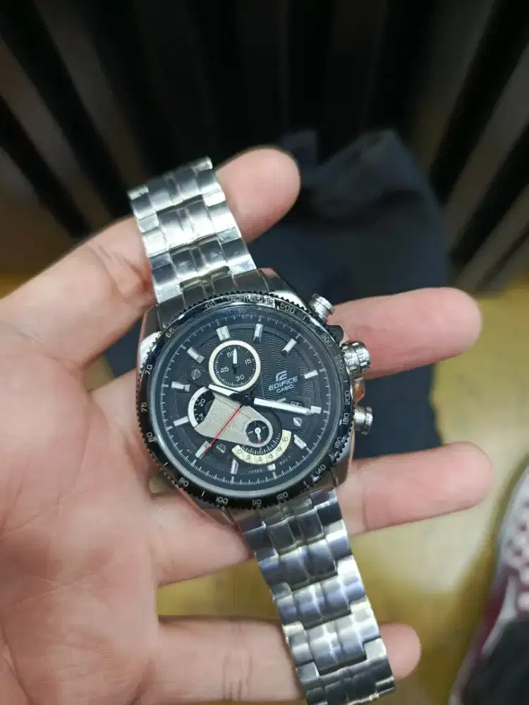 jam Casio Edifice EFR 513 Chronofrapp mulus original