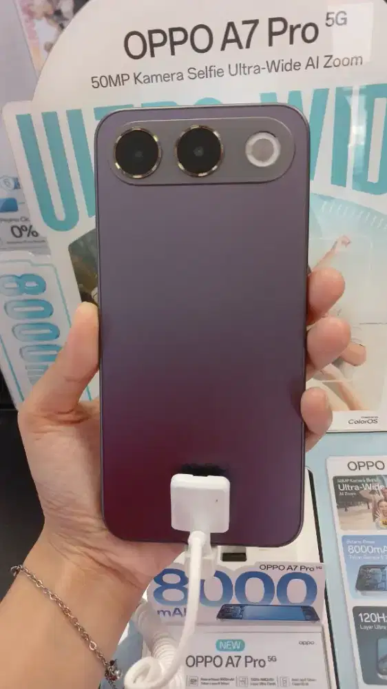 Cicilan ringan Tanpa  kartu kredit Oppo A7 Pro 5G 6/128GB