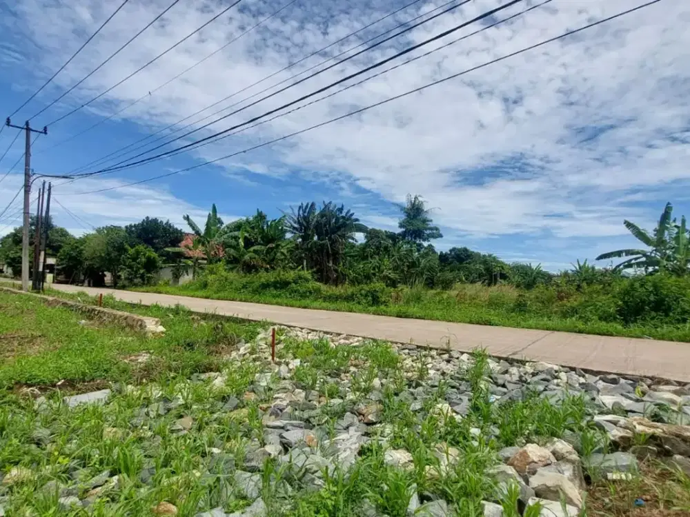 Bisa Cicilan 12x Tanpa Bunga, Tanah Kavling SHM 100 Jt-an Cisauk