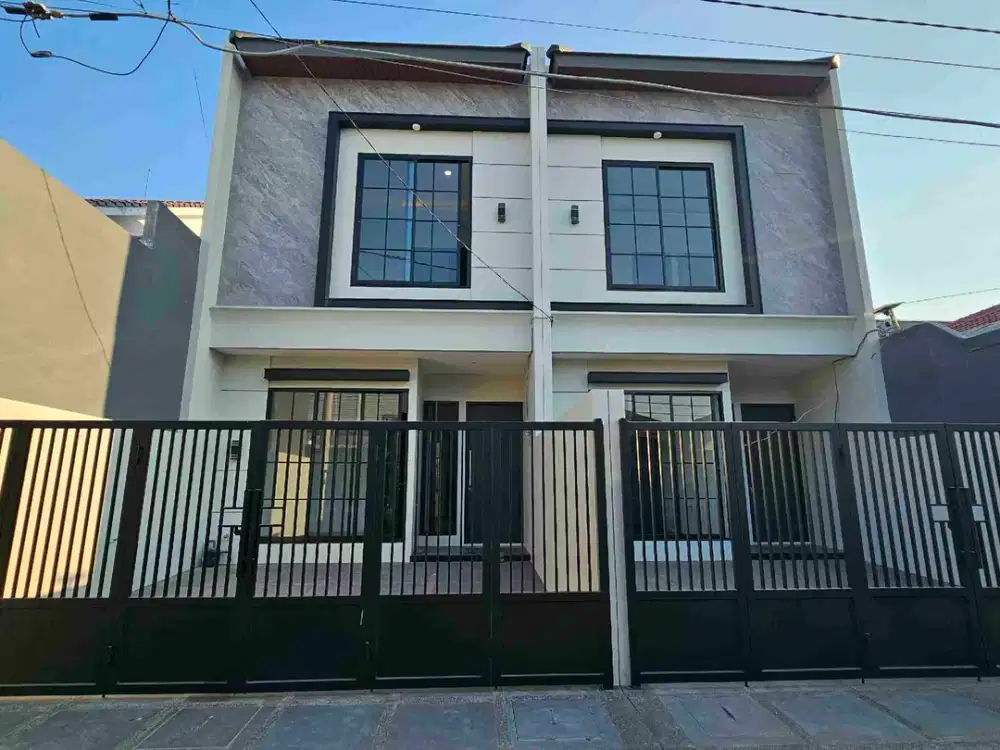 Dijual Rumah Wisma Mukti Klampis Minimalis Modern 2 Lantai Baru Gres Siap Huni