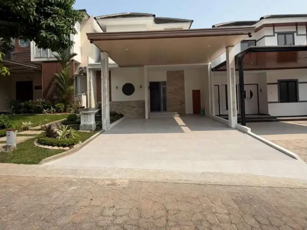 Dijual Rumah Cluster Depan di Kota Wisata 2 Lantai