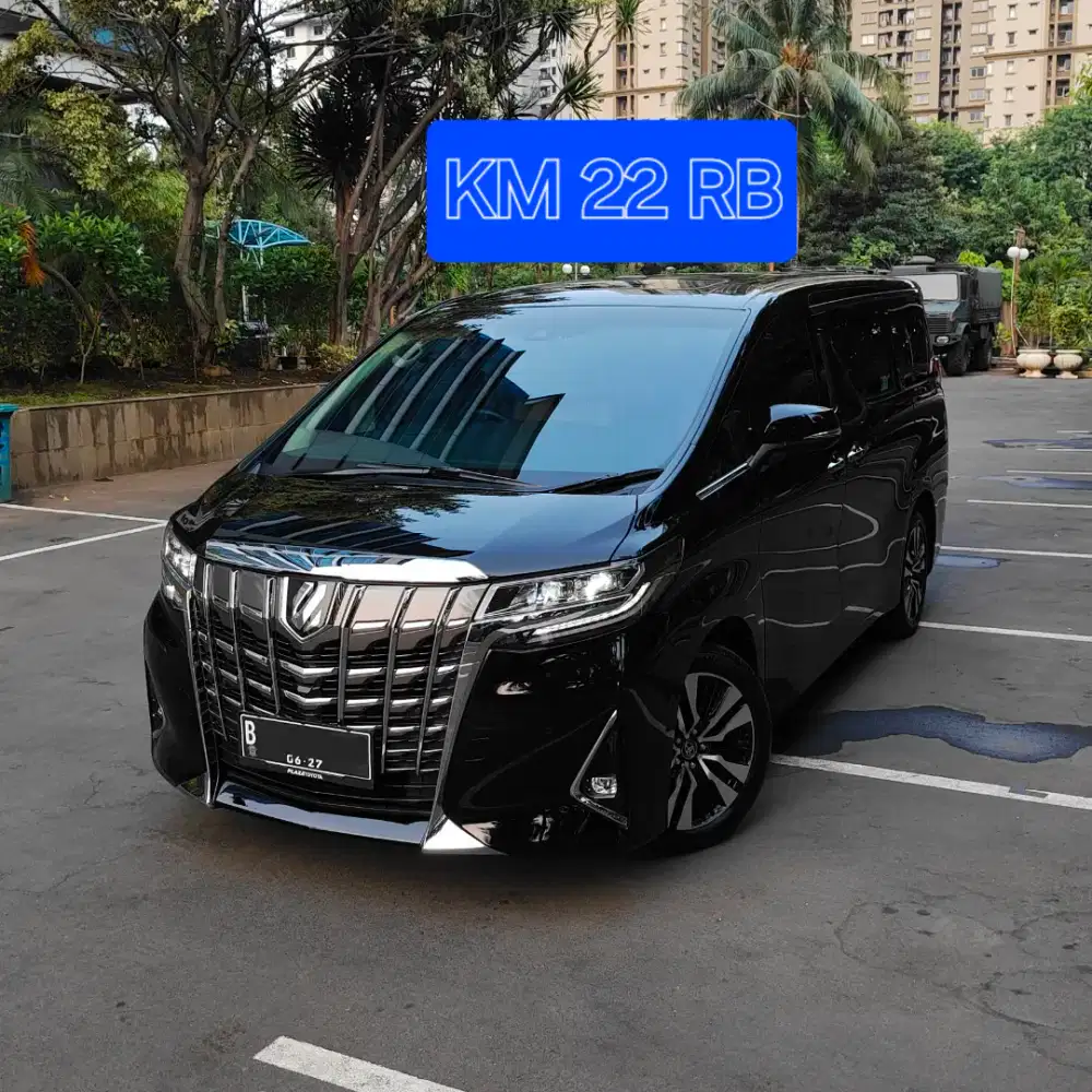 Toyota Alphard 2.5 G ATPM 2022 Hitam