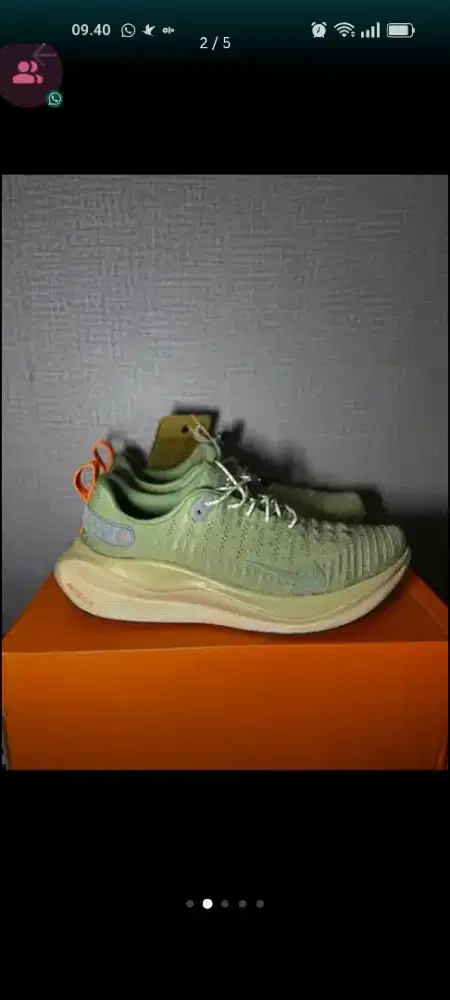 Dijual cepat, bu (SEPATU NIKE REACT INFINITY RUN 4)
