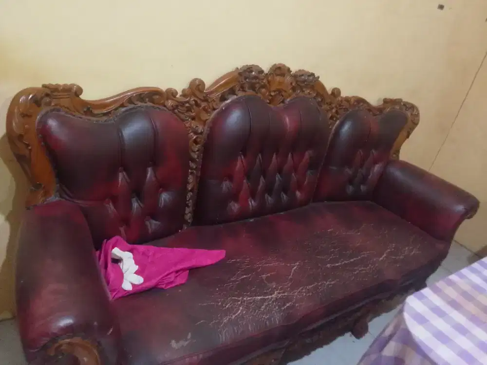 sofa jati murah