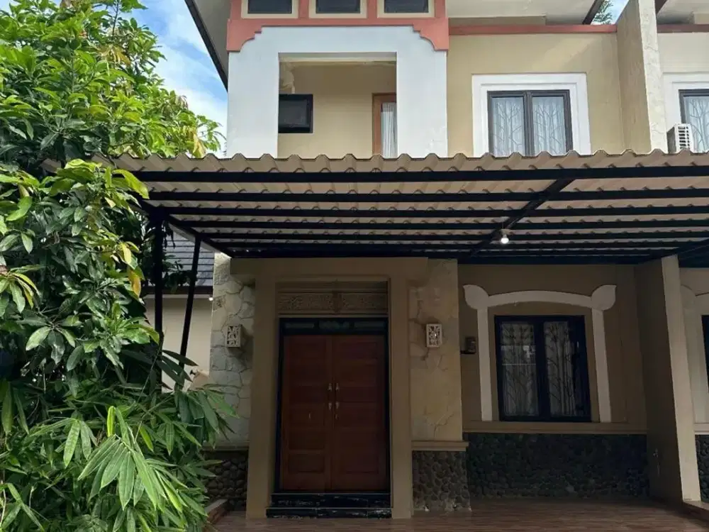Dijual Rumah Hoek Cantik 2 Lantai di Bali Resort Serpong