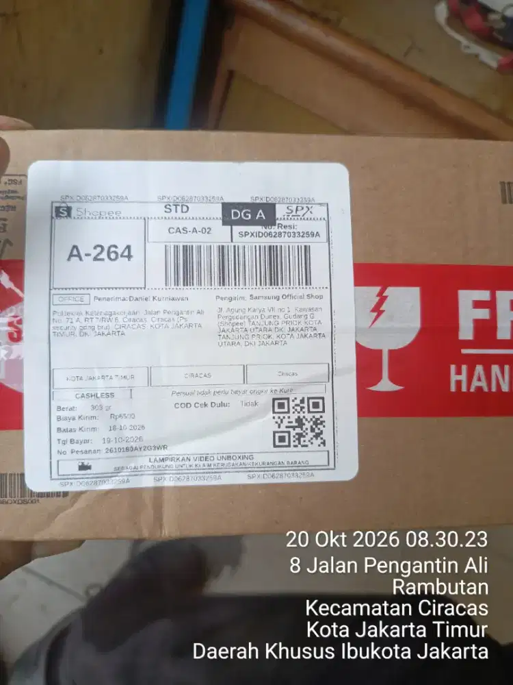 Hp baru masih segel blom dibuka box nya Galaxy A 57 5g 12/256