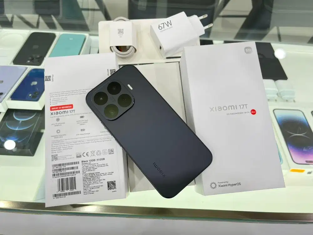 Xiaomi 17T 12/512gb Black Garansi Panjang