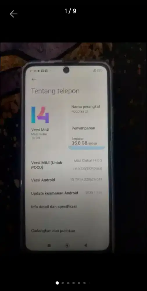 Poco X3 GT Batangan