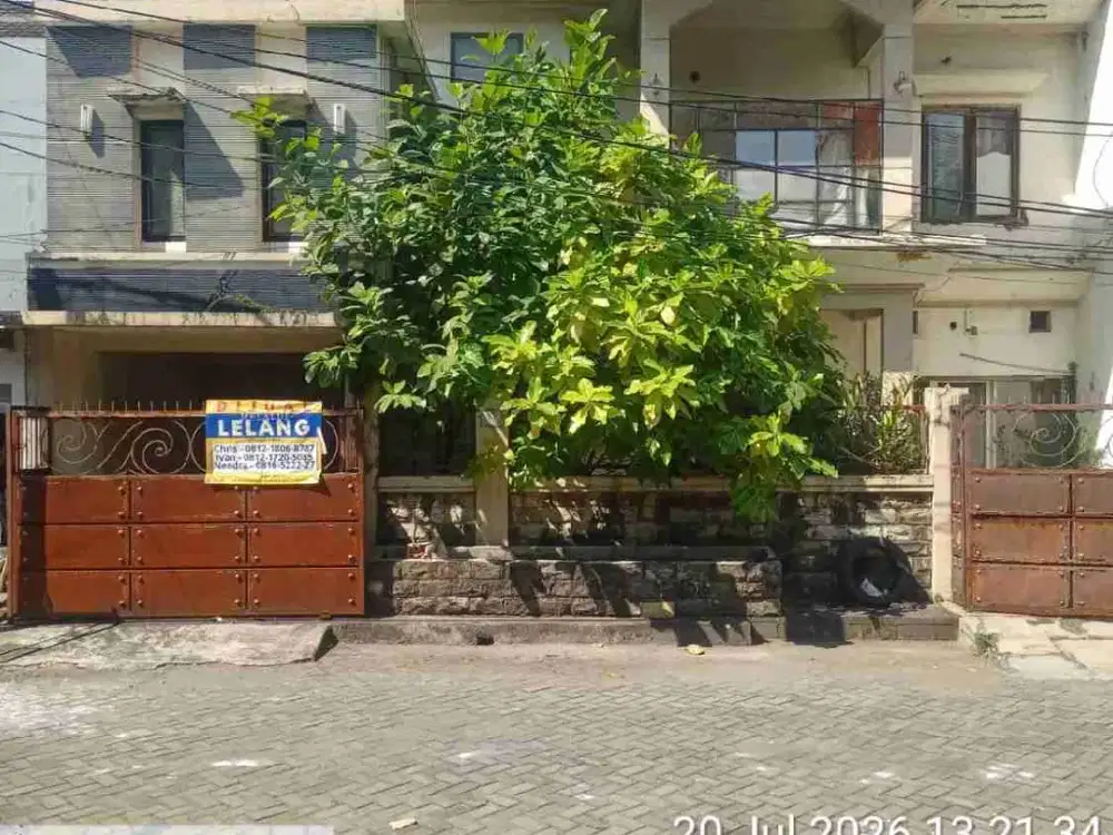 DI JUAL RUMAH 

JLN : JEMUR ANDAYANI XXII NO 17
KEL. : SIWALANKERTO
KEC. : WONOCOLO
KAB  : SURABAYA