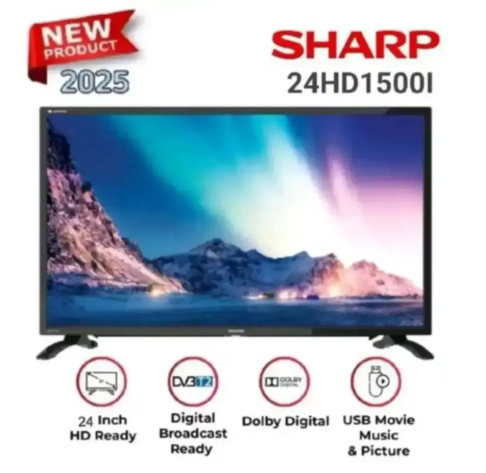TV SHARP 2T-C24HD1500I 24INCH