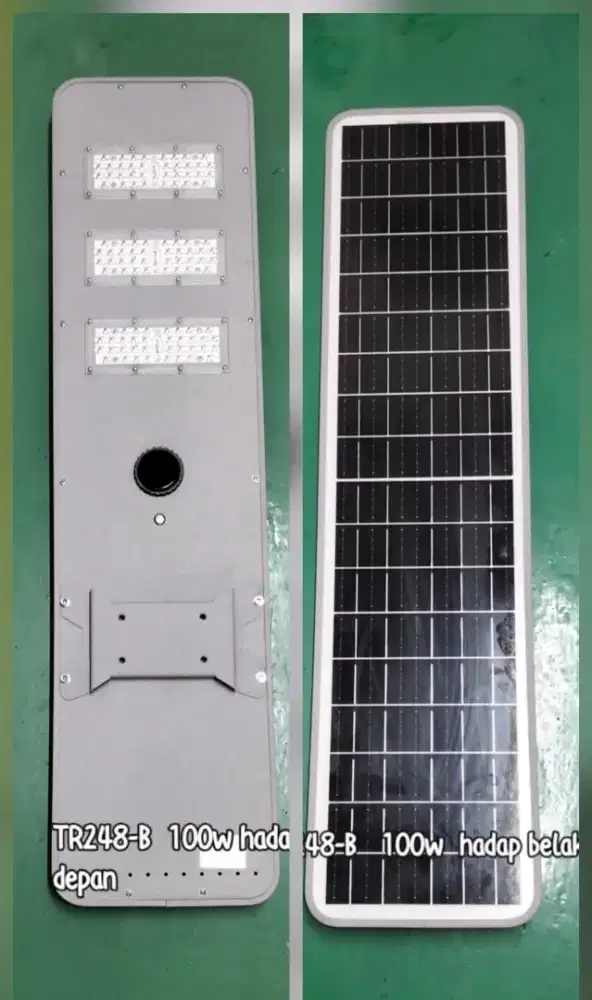 Lampu PJU LED Solar Tenaga Matahari All In One 100 Watt