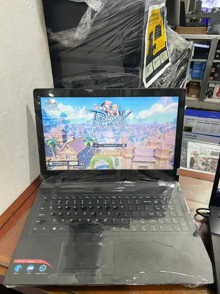 LAPTOP LENOVO IDEAPAD 110 AMD A6 RAM 8 SSD 256
