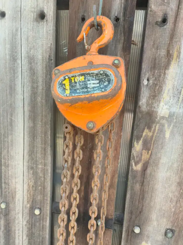 Chain block takel 1ton Kenichi japan