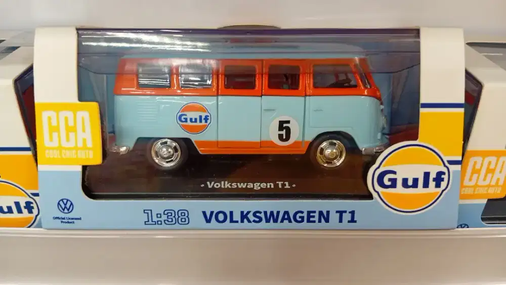 CCA Volkswagen T1 Gulf Oil — Diecast Skala 1:38