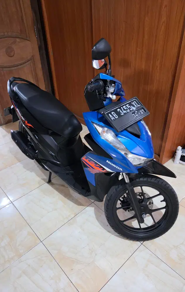 Beat all new 2022 hitam biru 2022 Gbm kredit / tunai