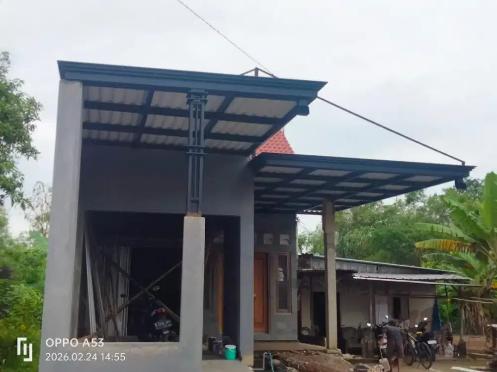 Kanopi dan pagar