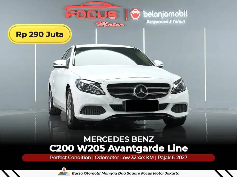 [LOW KM 32RB] Mercedes Benz Mercy C200 C 200 Avantgarde 2015/2016/2017