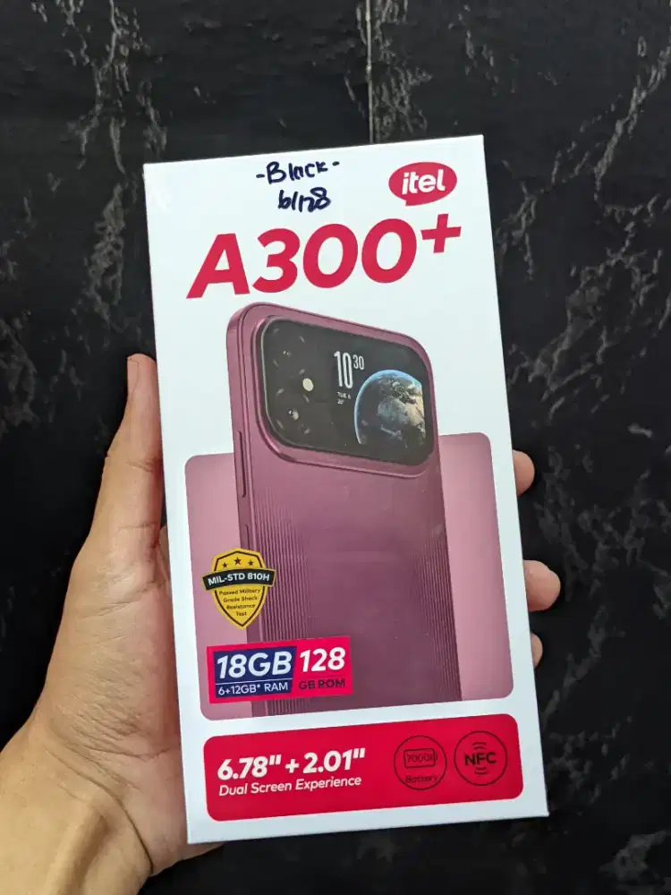 Itel A300+ 6/128 new garansi resmi