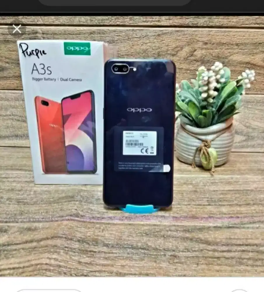 oppo a3s purple violet ram 6gb ~ rom 128gb