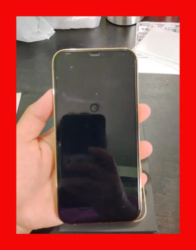 Iphone 12 promax 512gb Gold Lengkap box bon kondisi OK jual cepat BU