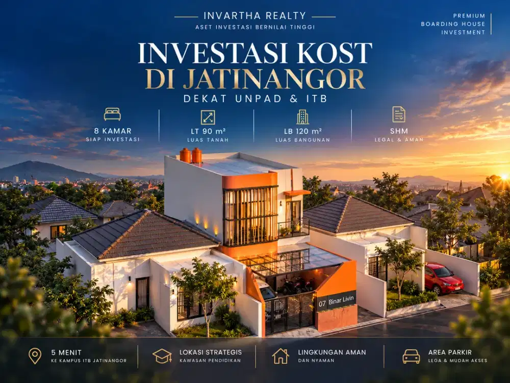 Kosan Jatinangor 8 kamar kost